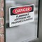 Signmission Flammable ACETYLENE And Propane Cylinders Danger Sign, Vinyl Decal, 5in W x 3.5in L, 2PK OS-2PACK-DS-D-35-L-2053 - alternate 4